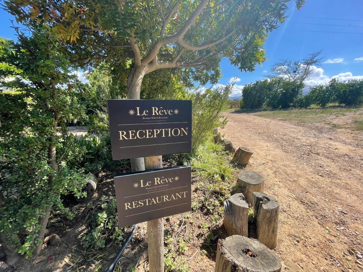 Le Reve Boutique Hotel Tulbagh Exterior photo
